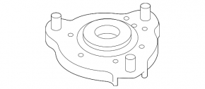 Front shock absorber support right Hyundai Kona 18-23