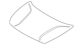 Naked hood Kia Niro 17-22
