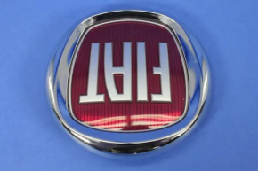 Emblem badge front bumper Fiat 500L 14- chips