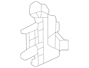 Front bumper bracket right Acura Integra 23-25 Base, a-spec, bumper support, Type s, bumper support