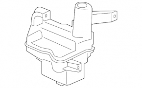 Acura ILX 13 Washer Reservoir - No Neck OEM