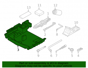 Trunk tray box Audi Q5 80A 18-24