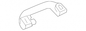 Kia Sportage 17-22 rear left ceiling handle, gray
