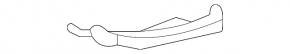 Left rear bumper bracket for Kia EV6 22-24 GT, GT-Line