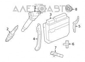 Ignition coil Toyota Venza 21-