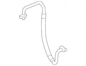 Kia Sportage 17-19 FWD air conditioning condenser-compressor pipe