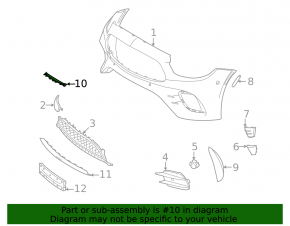 Front bumper lip Mercedes W213 E 21-23