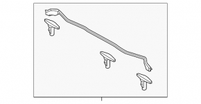 Mazda 6 13-17 Windscreen Wiper Seal