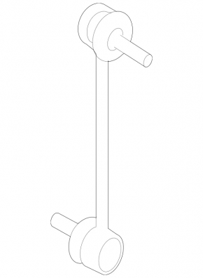 Front left stabilizer link Mercedes X164 GL W164 ML