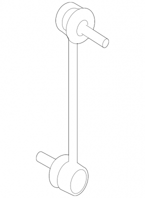 Front left stabilizer link Mercedes X164 GL W164 ML