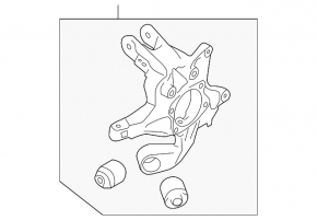Subaru B9 Tribeca rear right axle