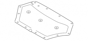 Mini Cooper F56 3d 14-24 prerest hood insulation