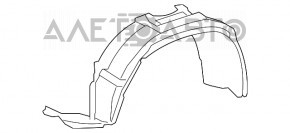 Front right mudguard Toyota Highlander 08-10
