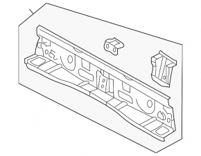 Toyota RAV4 06-12 rear panel exterior