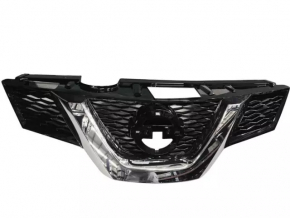 Radiator grill grill Nissan Rogue 17 for camera, for radar, for square emblem, japan built without emblem