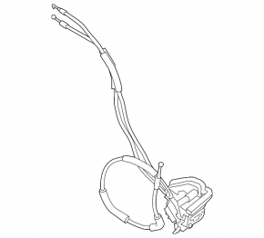 Front right door lock Nissan Sentra 13-19