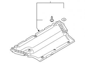 Engine protection Audi A4 B9 20-25