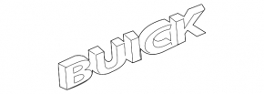 Emblem inscription BUICK tailgate Buick Encore 13-19