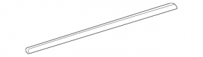 Rear right glass seal Mercedes CLA 14-19