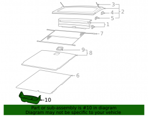 Trim trunk trunk Volkswagen ID.4 21-23