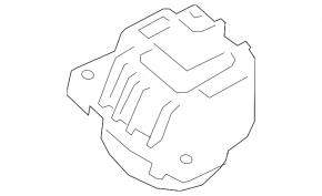 Right engine mount for BMW 5 GT F07 10-17 650i xDrive, 750i, 750Li, 7 series, 4.4L turbo, without M6, AWD, 550i