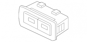 Polestar 2 21- Tailgate Close Button
