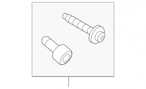 Volvo XC90 16-24 B4204T27 T6 2.0T Crankshaft Pulley Bolt М12х80mm
