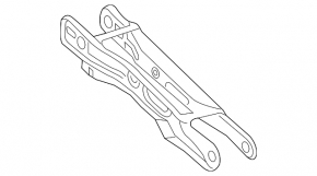 Lower rear left transverse control arm BMW 5 G60 24-26