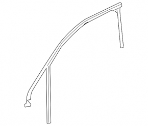 Front right window seal for Audi Q7 16-26