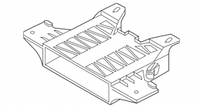 Audi Q8 19-25 Radio Tape Bracket