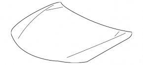 2020 Acura TLX bare hood