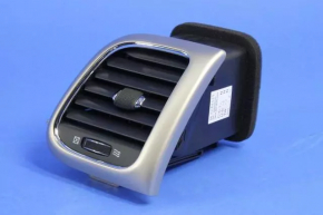 Right dashboard air duct deflector Jeep Grand Cherokee WK2 14-21 with beige trim, broken fasteners