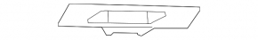 Headlight Washer Cap Bracket Left Lexus RX350 RX450h 16-19