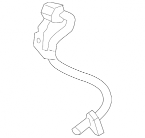 ABS sensor front right Lexus NX200t NX300 NX300h 15-21 for adaptive
