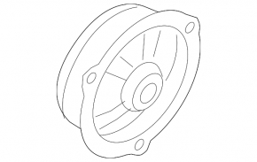 Speaker rear left Audi A4 B9 17- Bang and Olufsen