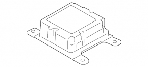 SRS airbag module airbag computer Subaru Outback 15-15