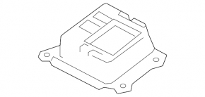 SRS airbag module airbag computer Nissan Leaf 18-21 under 40 kWh