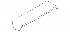 Mercedes GLC 300 20-22 SUV tailgate spoiler