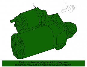 Mercedes GLC 300 20-22 starter