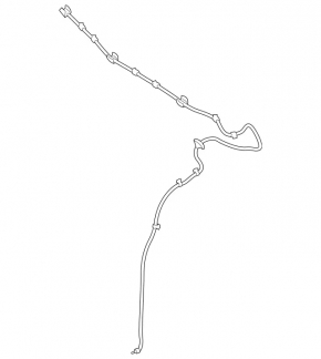 Mercedes Metris W447 16-18 heated windshield washer hose