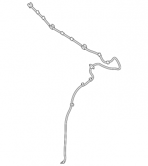 Mercedes Metris W447 16-18 heated windshield washer hose