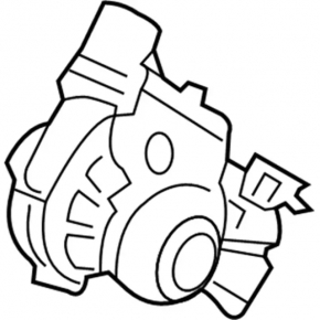Turbo right Ford Edge 15-18 2.7T