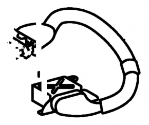 High voltage cable for Toyota Prius 30 10-15 inverter