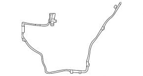 Left headlight washer nozzle for Land Rover Discovery Sport 17-25