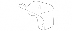 Jaguar F-Pace X761 17-20 Rear Left Outer Wing Light Cover