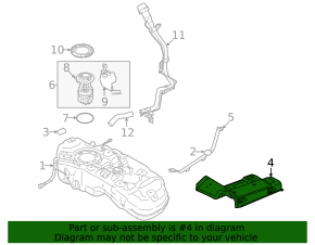 Mitsubishi Outlander 22-26 Fuel Tank Guard