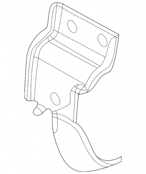 Low Signal Bracket Honda Insight 19-22