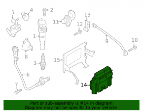 Kia Sportage 17 2.4 Engine Computer ECU