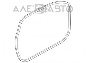 Front left door seal for Audi Q7 16-25
