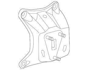 Spare Wheel Mount Toyota Rav4 06-12